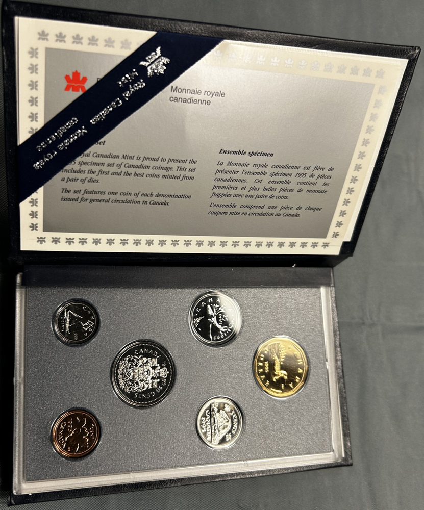 Canadian 1995 Specimen Set- Complete