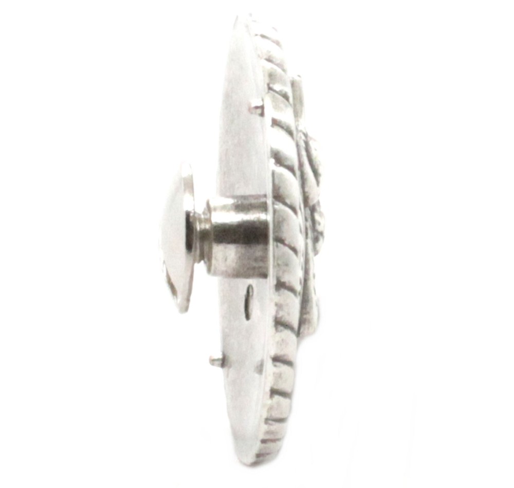 Ram Concho Old Silver Screw Back 1-1/4" 7021-6