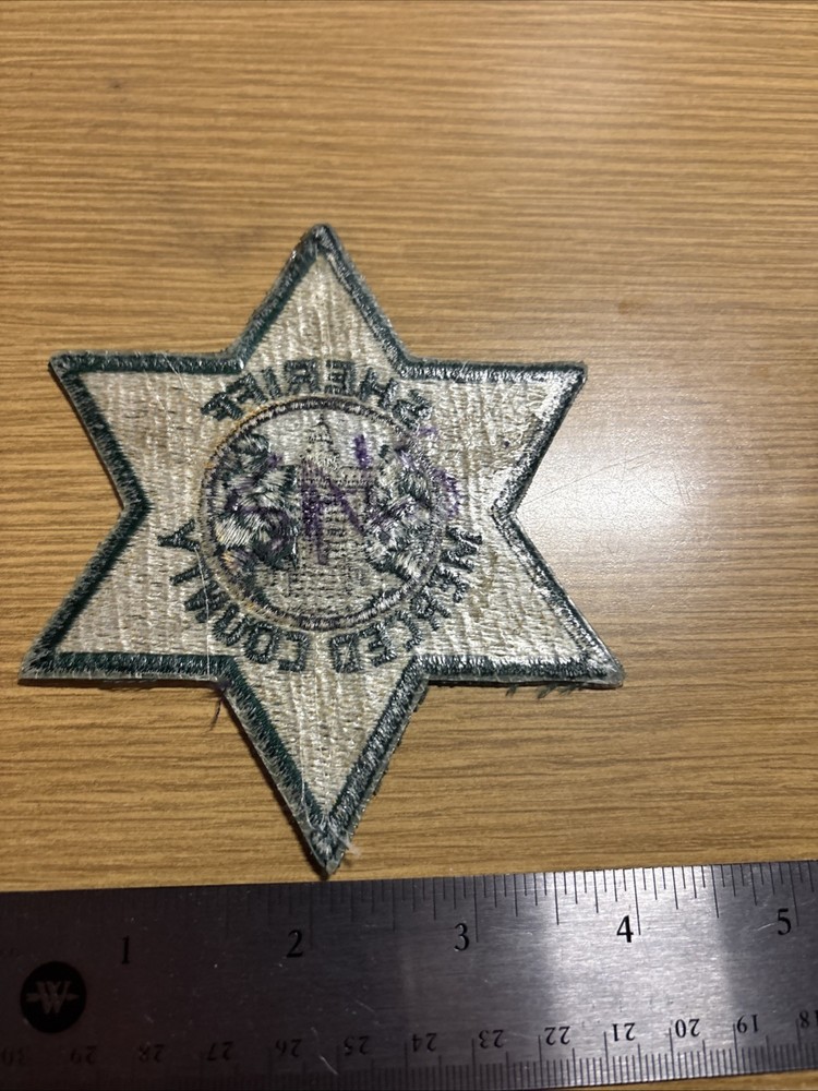 Merced County Ca Sheriff Patch