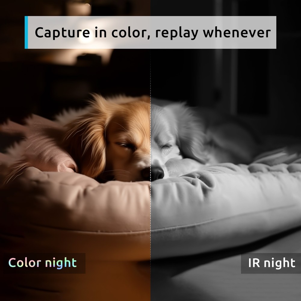 Wireless 2.4G WiFi Security Camera System 2K Indoor