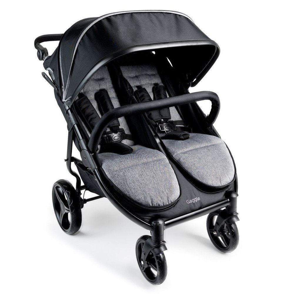 Gaggle Roadster Duo Side-by-Side Double Stroller, Lightweight & Compact