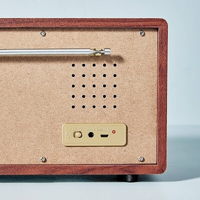 Portable AM/FM Bluetooth Radio Tonal Brown - Hearth & Hand with Magnolia