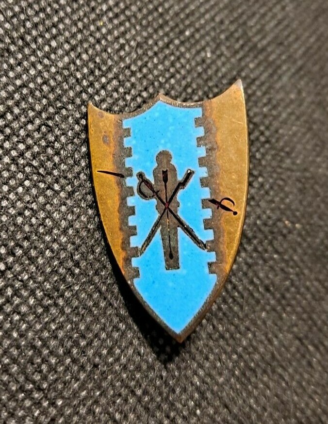 MILITARY SHIELD PIN!   e4207DXX