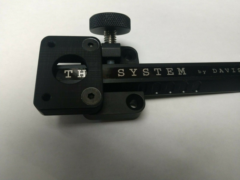 Davis Single Knob Mount-Quiver mount block-Black