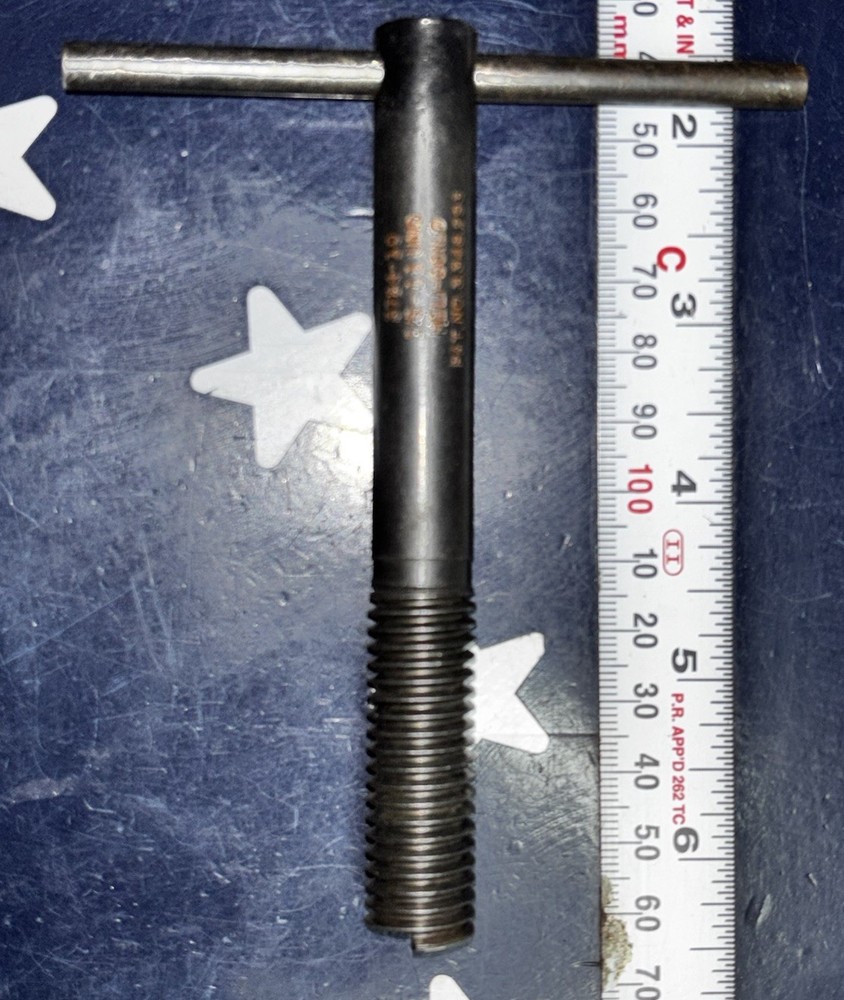 HELI-COIL 5/8-11 Thread Insert Hand Installation Tool Threaded Mandrel 3724-10