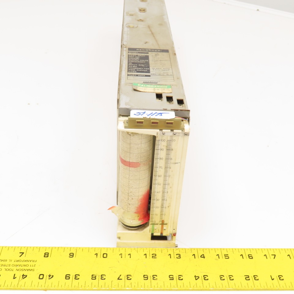 Foxboro E27R 120V Linear Chart Data Recorder