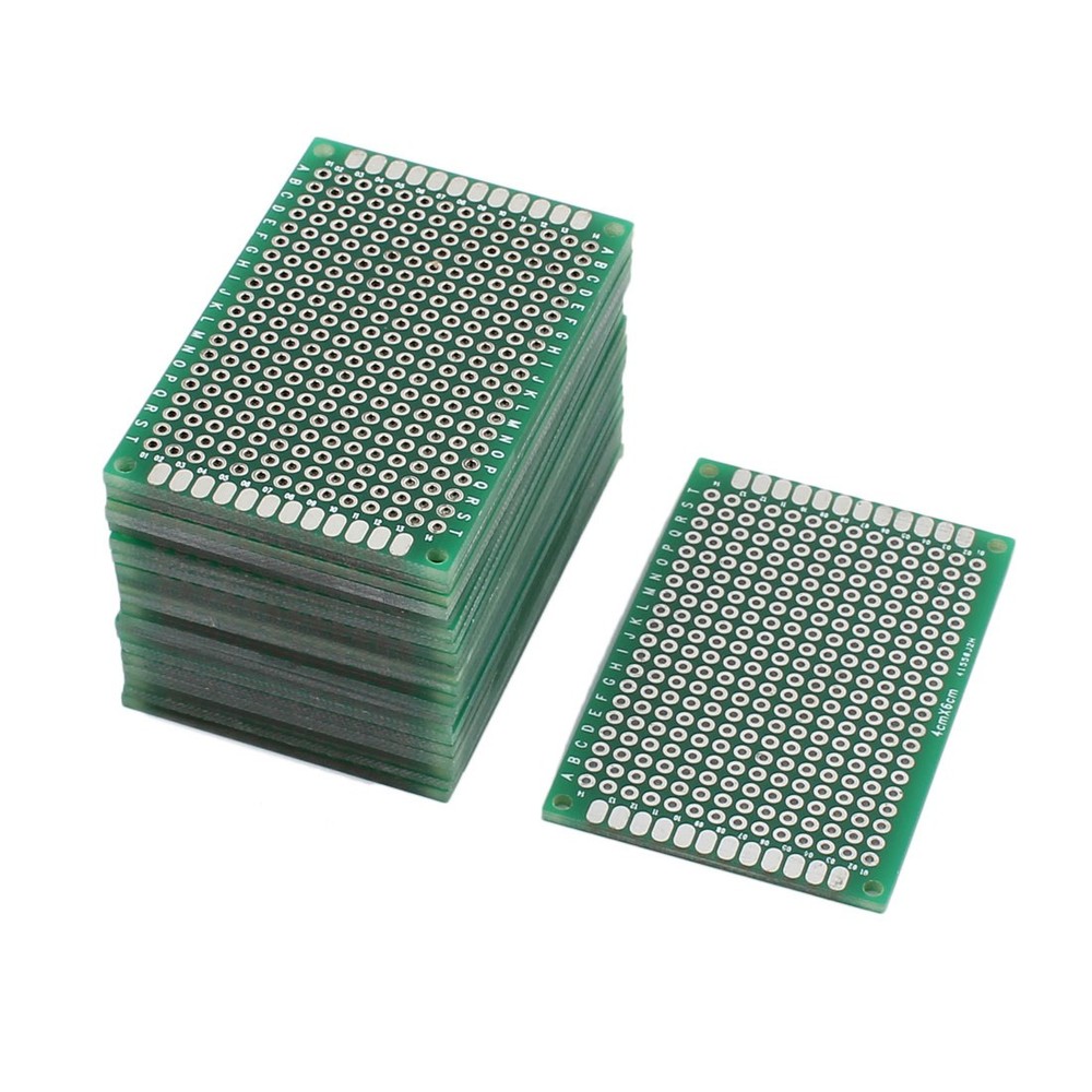22Pcs Double Side Prototype Weldable Paper Universal Circuit Board 4x6cm