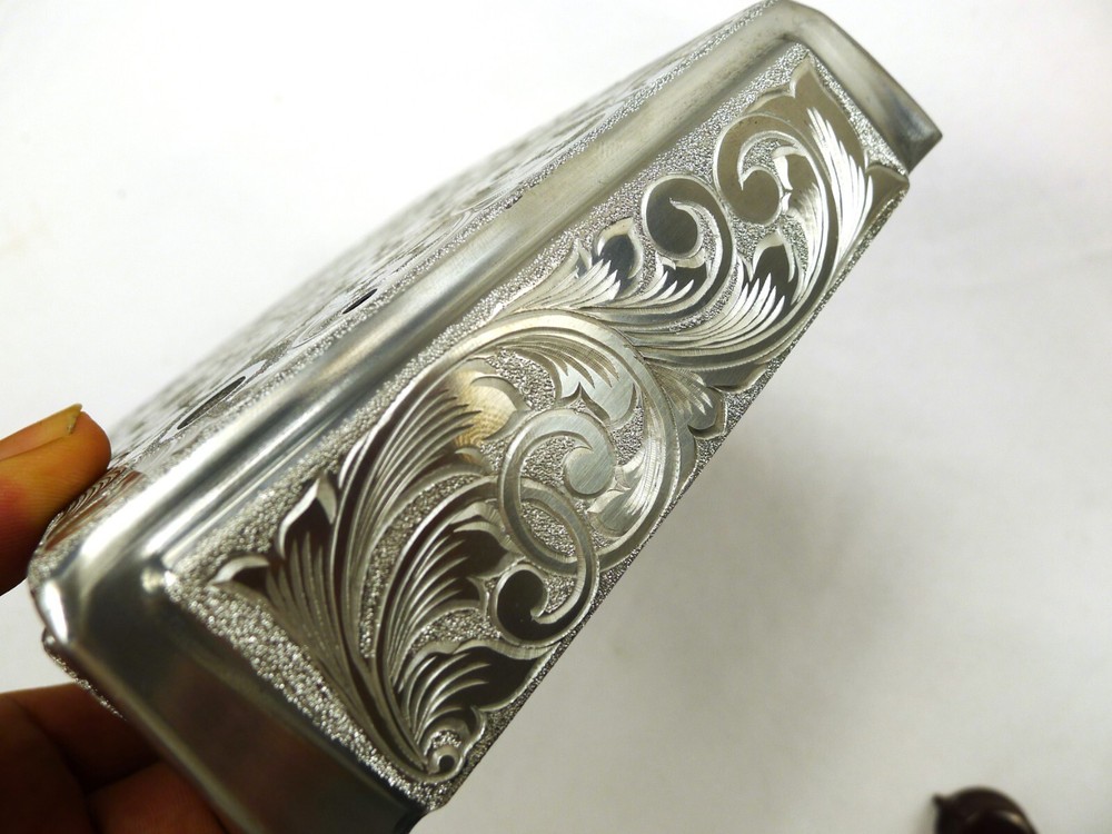 Aluminum Hand Carved Overdrive Effects Pedal Project Box Case With Knobs USA