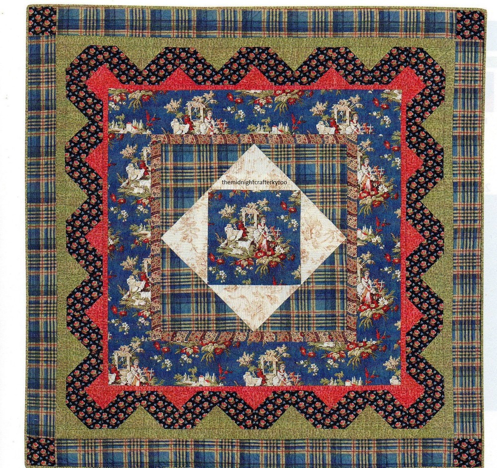 Colonial Elegance Quilt Pattern Pieced KE