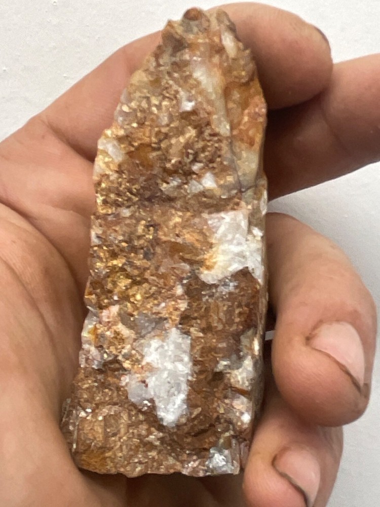 electrum gold ore quartz specimen