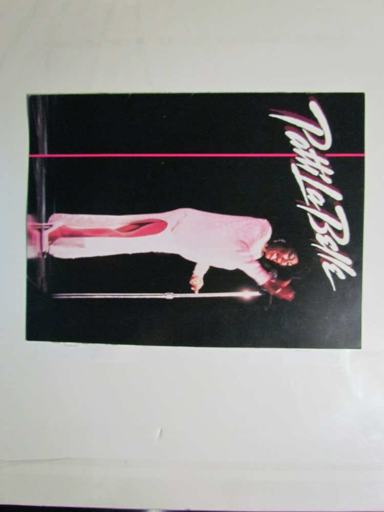 1987 Patti LaBelle Tour Concert Program