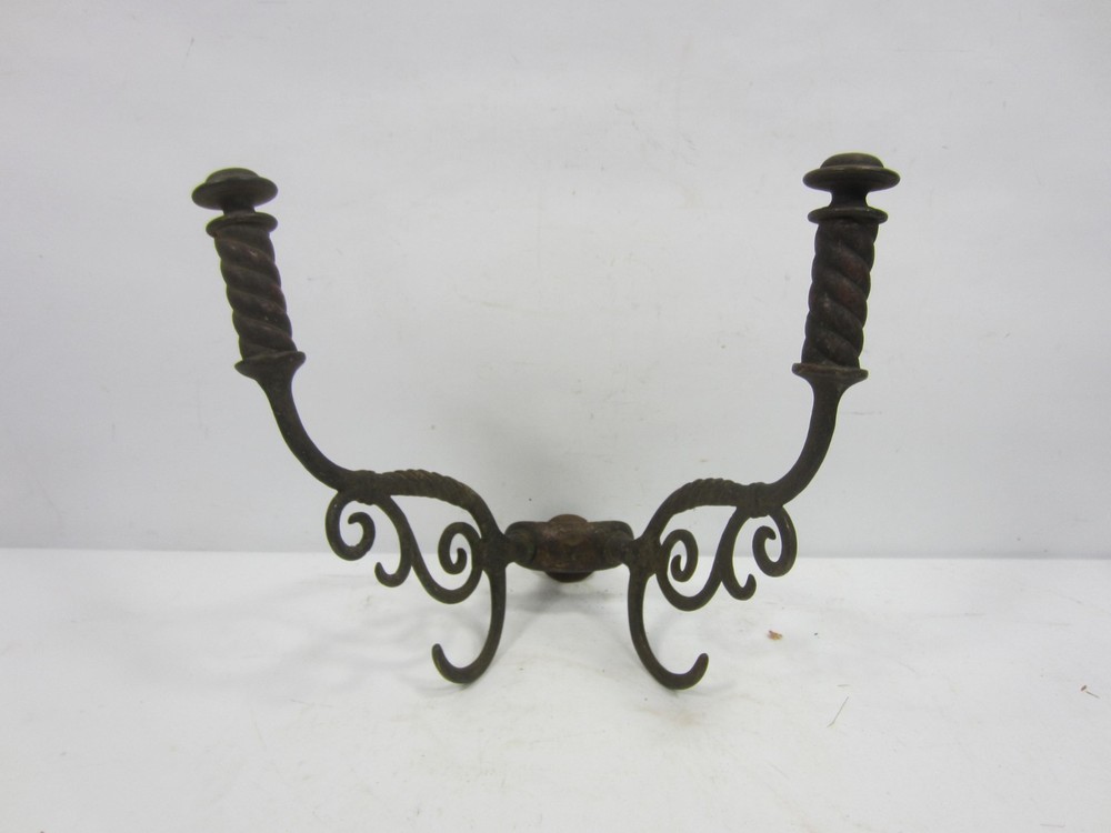 Antique Brass Hat/Coat Hall Tree Hook