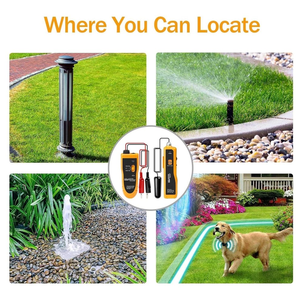 Underground Cable Locator & Wire Tracer - Efficient DIY Cable Testing Solution
