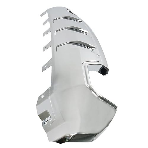 Plastic Front Bumper Lower Valance Chrome Replacement for 2016-2019 Sierra
