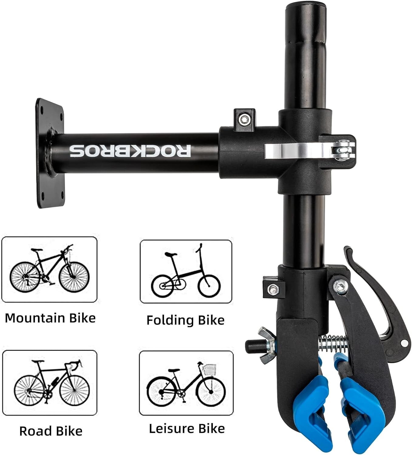 ROCKBROS Bicycle Repair Rack Bench Mount Home Bike Stand for Maintenance Bike