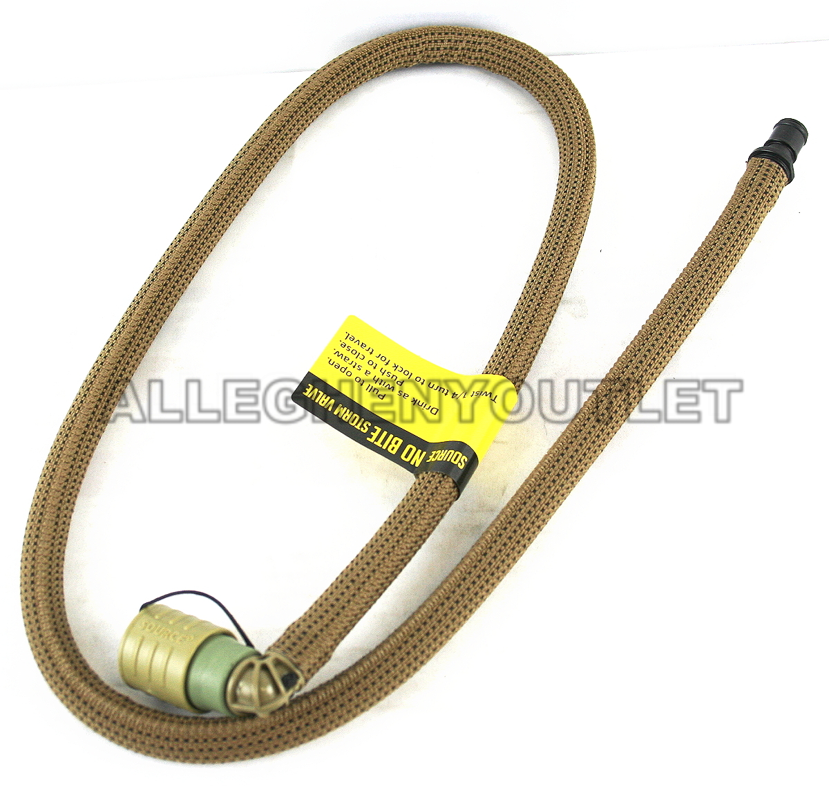 2 NEW USGI USMC Source Hydration Replacement Hose Tube w/No Bite Storm Valve NIB