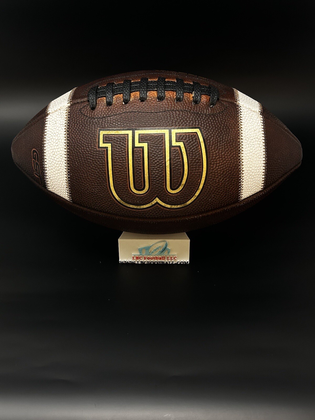 Wilson GST TDY Youth GAME PREPPED Leather Football - Brand NEW