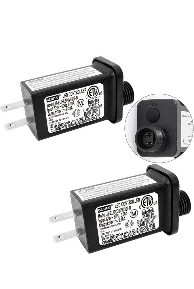 8 Mode Light LED Transformer 30V LED Controller Class 2 Power Supply US Plug Sx
