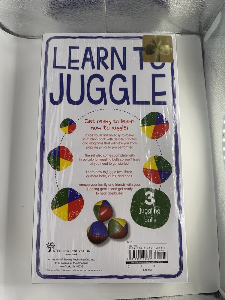NEW - Learn to Juggle Kit - SEALED