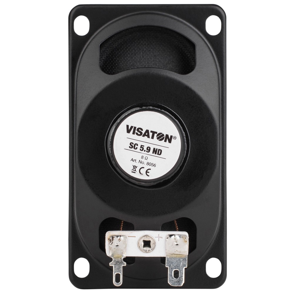 Visaton SC5.9 ND 2" x 3.5" Shielded Fullrange Driver 8 Ohm