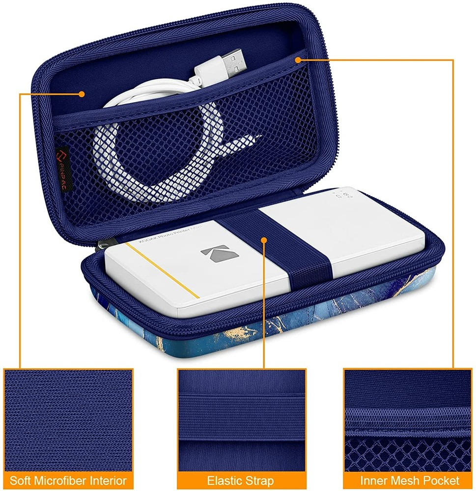 Protective Case for Kodak Step/Kodak Mini 2 HD Shockproof Hard Shell Cover