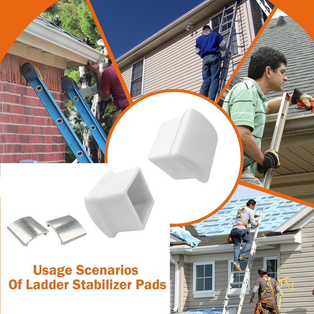 AC36-2 Ladder Stabilizer Rubber End Caps Compatible with Werner 2 PACK