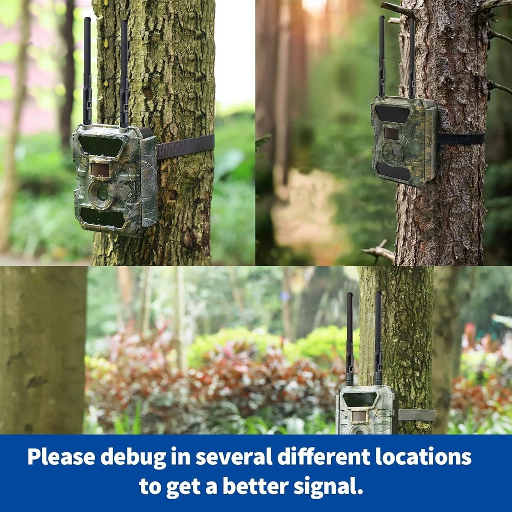 Trail Camera Antenna 4G LTE 2 Pack RP SMA