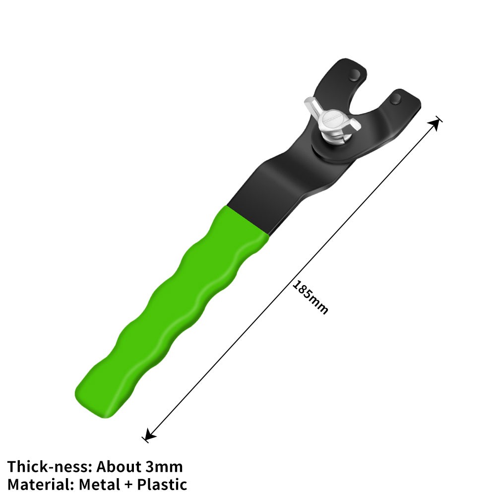 Multifunctional Versatile Adjustable Angle Grinder Wrench Easy Lock Nut Tool TL
