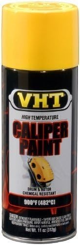 Ceramic Yellow Spray High Temp Coating Engine Caliper Brake Rotor Spring Paint