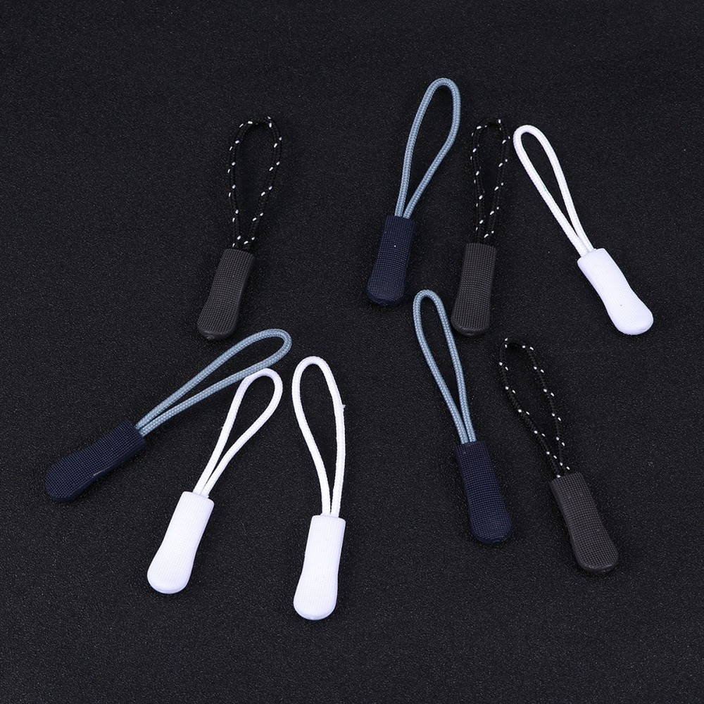 18 PC Luggage Zipper Pull Replacement Drawstrings Ropes Cords Removable
