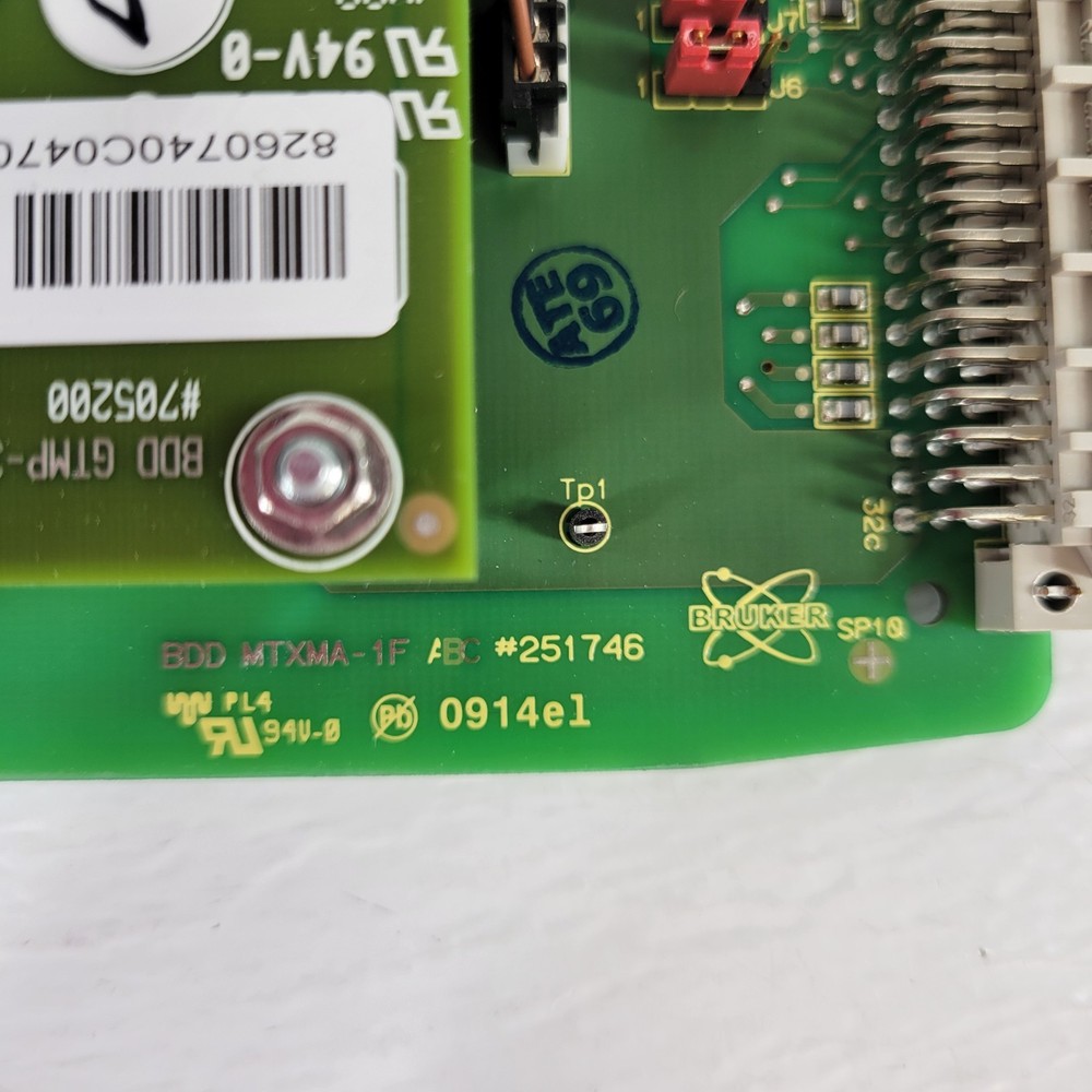 Bruker BDD GTMP-3C BDD MTXMA-1F and BDD GTSMC-2D PCB Microflex Processor Boards