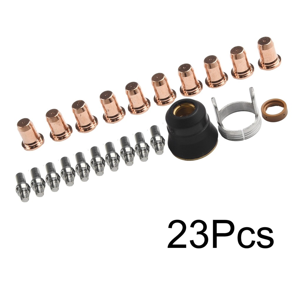 High performance IPT40/PT40 Plasma Cutting Torch Tip & Electrode Set 23pcs