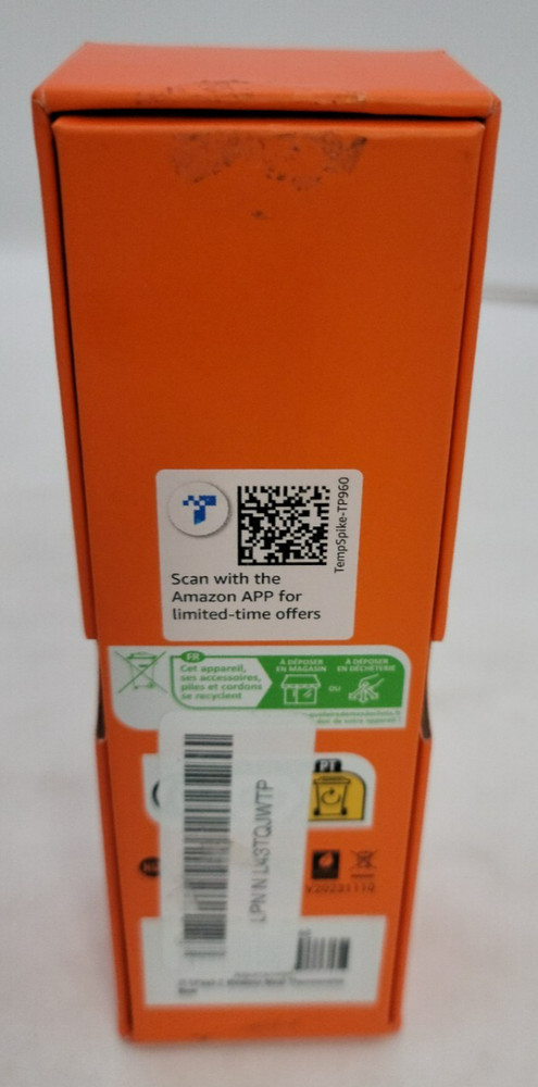 TP960 TempSpike Bluetooth Meat Thermometer -Opened Box