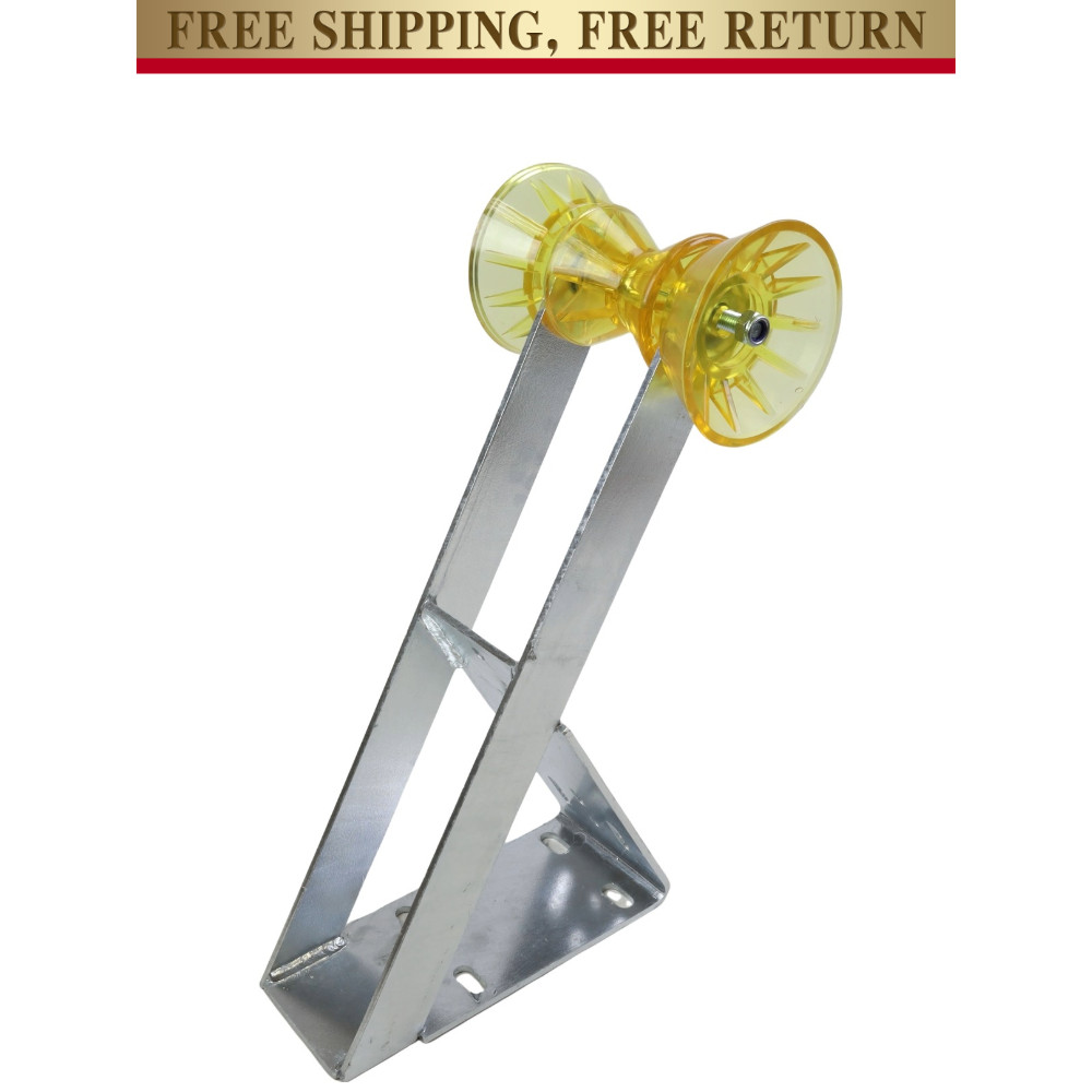 Boat Trailer Galvanized Winch Seat With Roller For Winch Posts With Roller