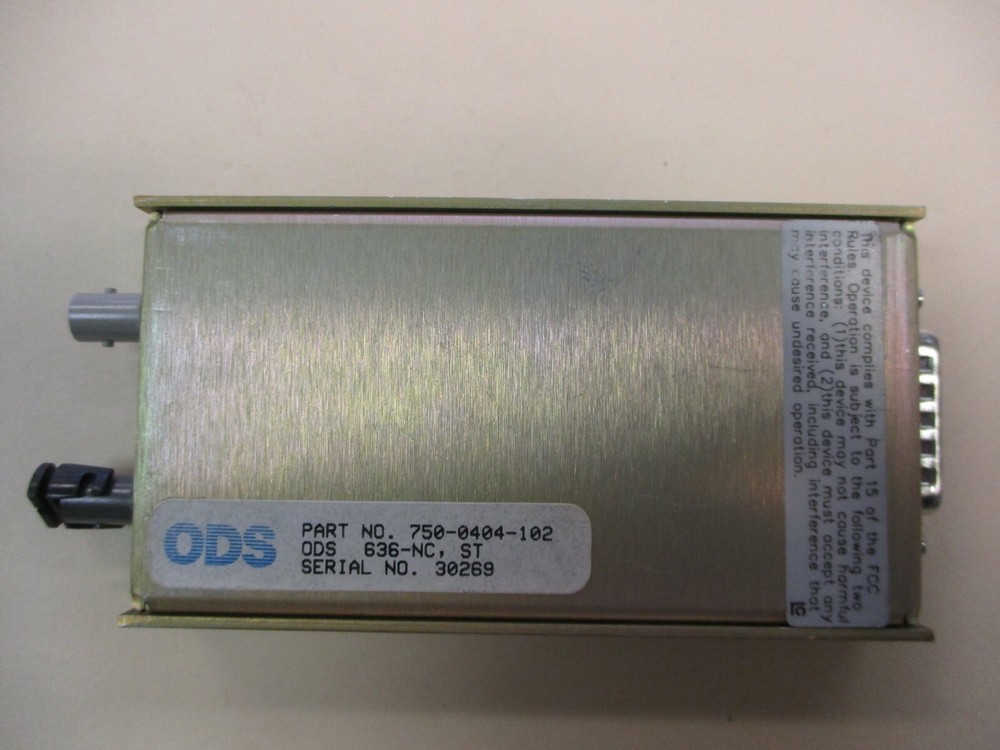 ODS 636-NC Foirl Ehternet DTE Interface