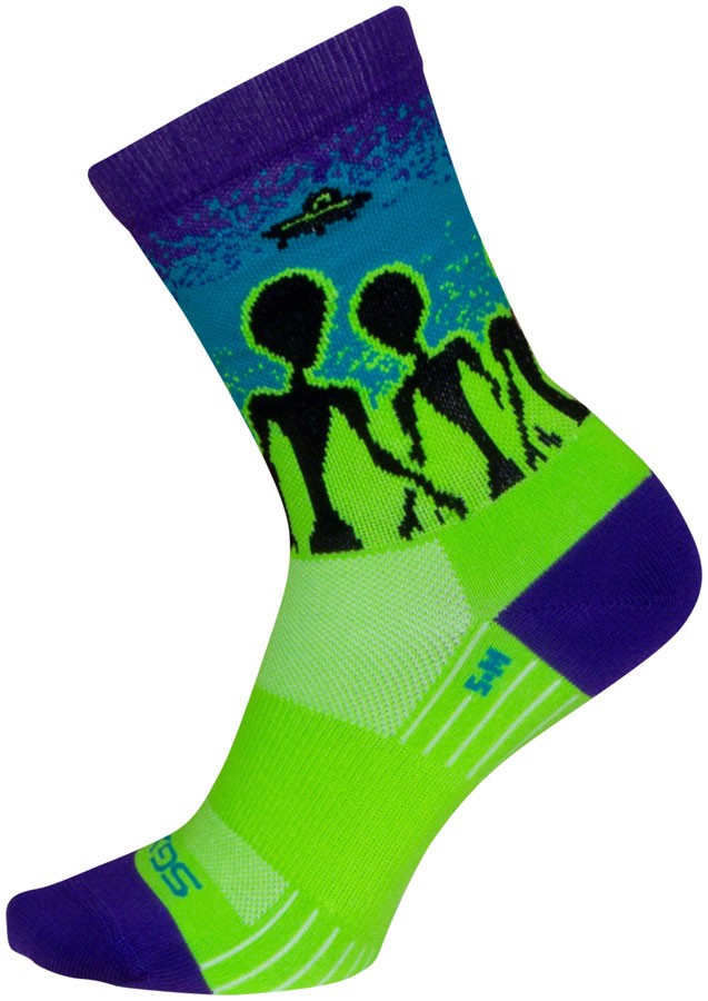 SockGuy Visitors SGX Socks - 6", Large/X-Large