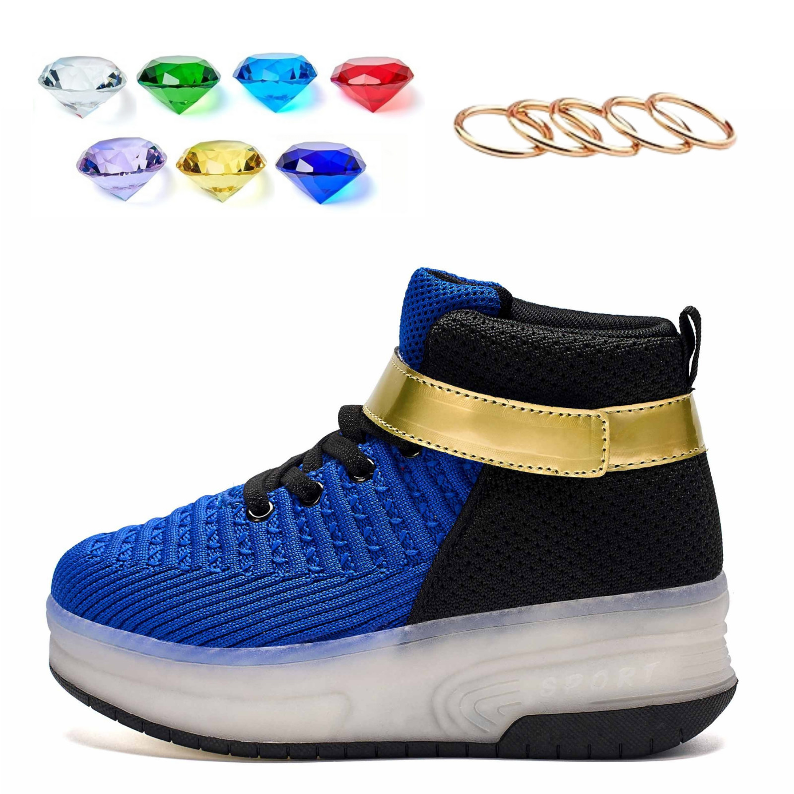 Shadow shoes sonic shadow shoes air roller shoes for boys kids teenagers