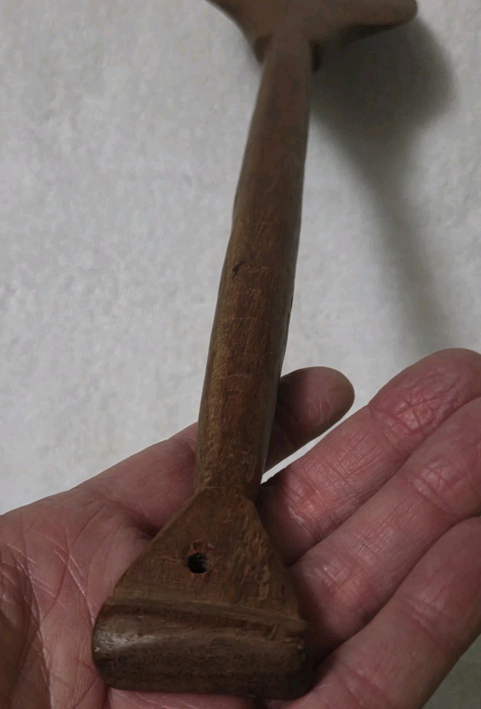 🔶️VINTAGE CARVED WOODEN PADDLE CEREMONIAL WAR CLUB SUBI OCEANIC TRIBAL ART