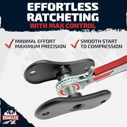 Brake Caliper Compression Tool – Heavy Duty Brake Pad Spreader Tool with