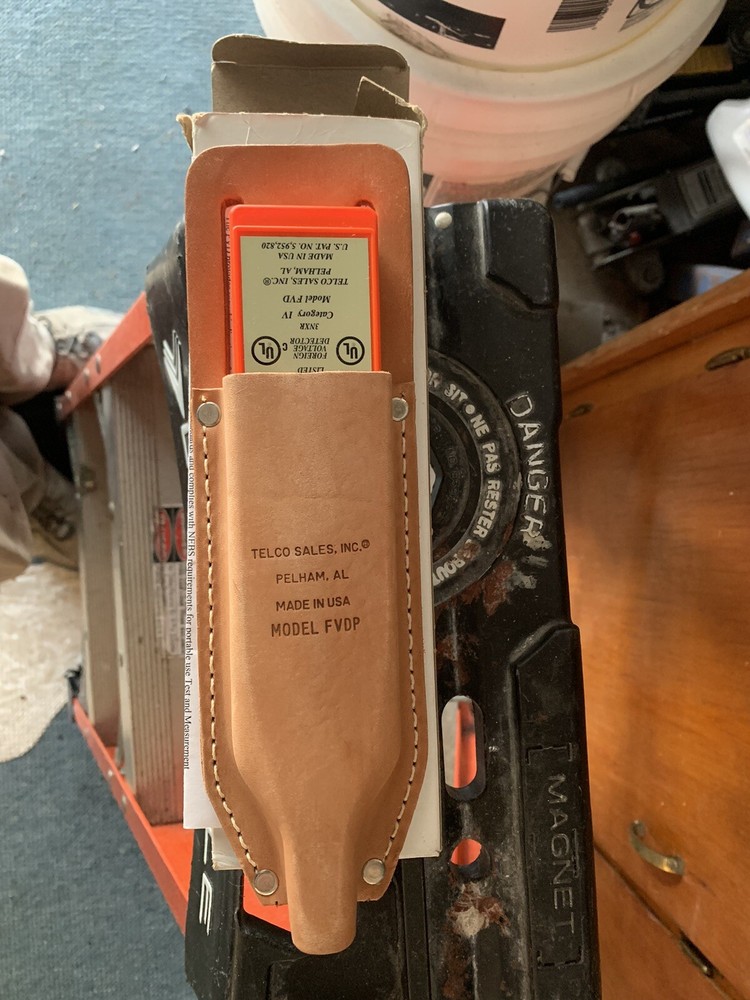 foreign volt detector with pouch fvd