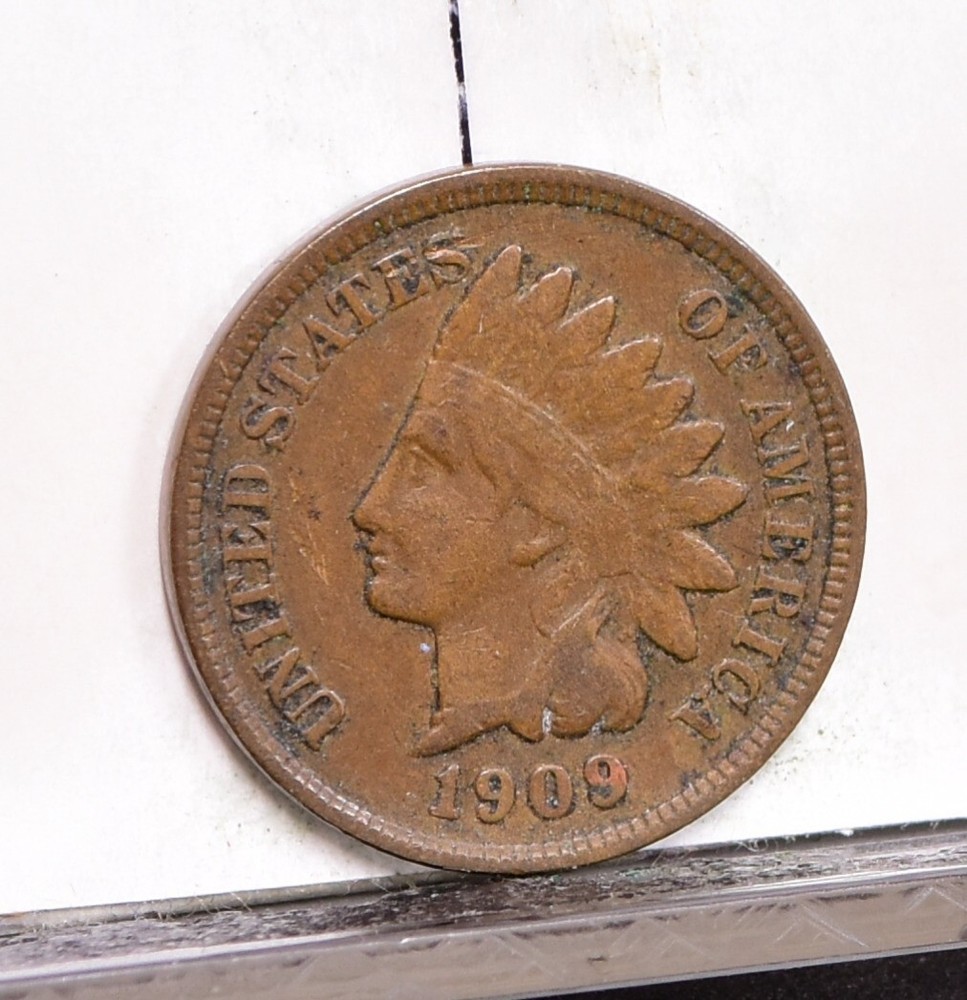 1909 Indian Cent - VF (#57487-L)