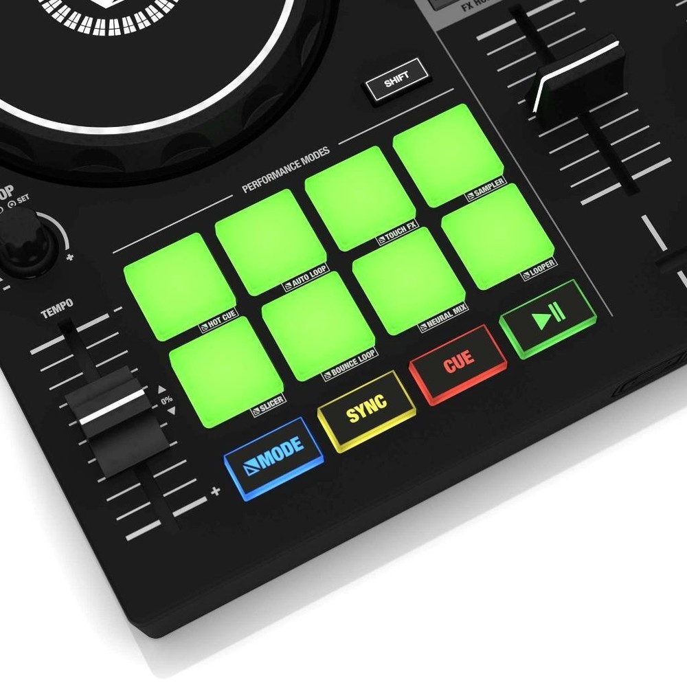 Reloop Buddy 2 Deck / 2 Channel DJ Controller for iOS & Computer NEW
