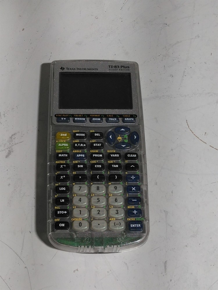 Texas Instruments TI-83 Plus Silver Edition Without Cover