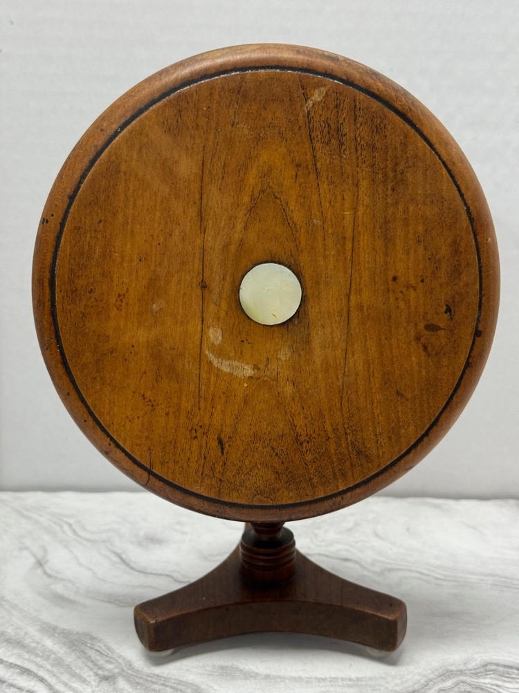 Antique Apprentice Piece Salesman Sample Tilt Top Table Miniature