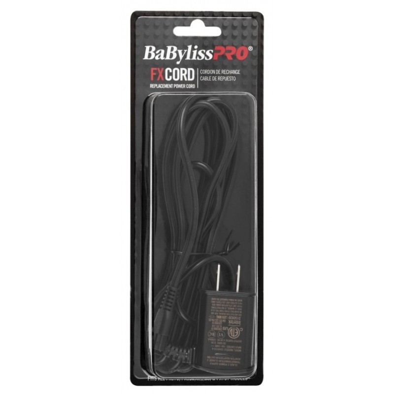 BaByliss PRO Replacement Power Cord - Black | FXCORD