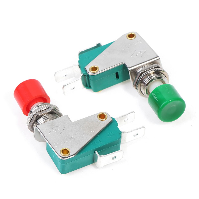 DS-438 Momentary Red /Green Push button Actuator Micro Limit Switch push butt~gw