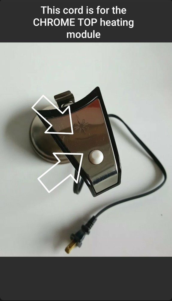CorningWare 10 Cup Coffee Percolator Replacement Power Cord Model P-23-EP