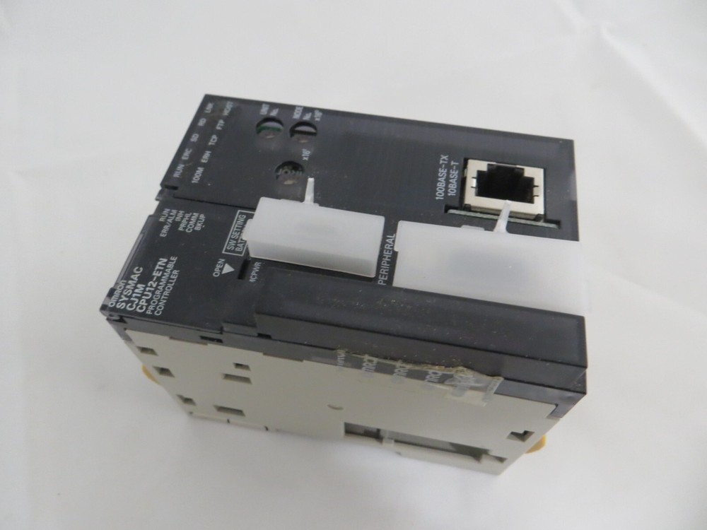CJ1M-CPU12-ETN CJ1MCPU12ETN Omron Programmable Controller Ver 4.0