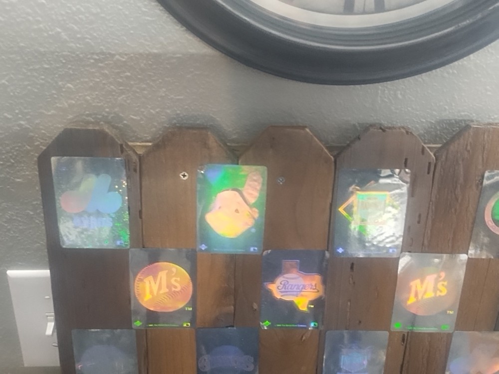 Baseball Wood Art