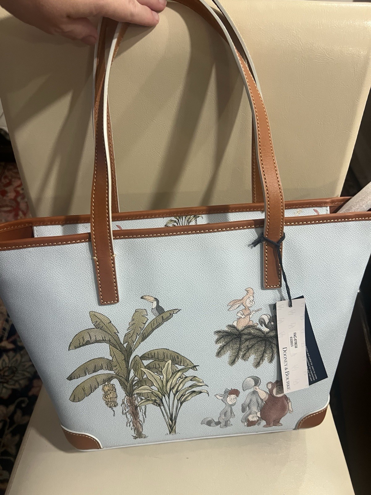 Disney Dooney & Bourke Peter Pan Tote NWT